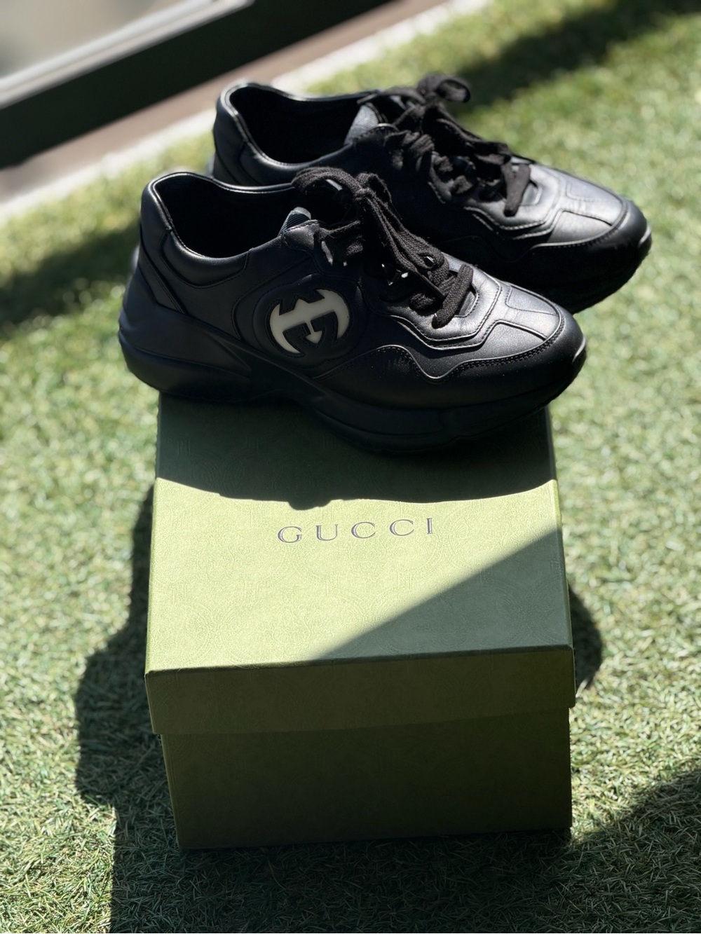 Gucci Rhython black women’s sneakers